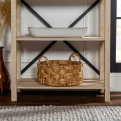 64" Sophie Industrial X Frame Bookshelf - Saracina Home -Saracina Home Sales Store GUEST 00f0a878 8733 4a4f 8732 3ef012786d31