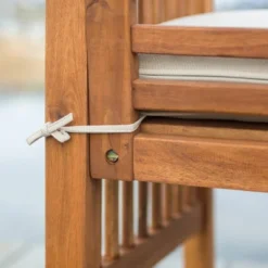 2pk Acacia Wood Patio Chairs With Cushions - Saracina Home 12 2pk Acacia Wood Patio Chairs With Cushions - Saracina Home -Saracina Home Sales Store GUEST 034b2e3d 9fd9 4ba3 8cba 5e899dba93c6