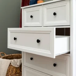 Farmhouse 5 Drawer Grooved Tall Storage Dresser White - Saracina Home 19 Farmhouse 5 Drawer Grooved Tall Storage Dresser White - Saracina Home -Saracina Home Sales Store GUEST 05911d78 5a57 43db 9d61 d2cb5816cf18