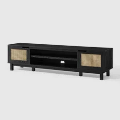 Modern Boho Storage TV Stand For TVs Up To 80" With Rattan Doors - Saracina Home 15 Modern Boho Storage TV Stand For TVs Up To 80" With Rattan Doors - Saracina Home -Saracina Home Sales Store GUEST 05b74f8b 15fd 47e0 805b d65b865792a5