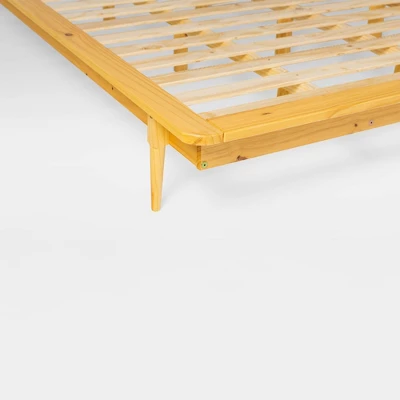 Boho Solid Wood King Platform Bed - Saracina Home 5 Boho Solid Wood King Platform Bed - Saracina Home - Image 5