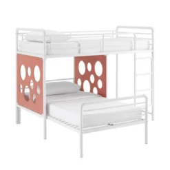 Twin Modern Cut-Out L-Shaped Metal Bunk Bed - Saracina Home 9 Twin Modern Cut-Out L-Shaped Metal Bunk Bed - Saracina Home -Saracina Home Sales Store GUEST 0b6c5706 4a46 4bd7 a0fc de6c2680dbc2