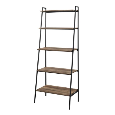 72" Open Storage Ladder Bookshelf - Saracina Home 8 72" Open Storage Ladder Bookshelf - Saracina Home - Image 8
