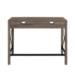 Sophie Modern Farmhouse X Frame Writing Desk With Cubbies Gray Wash - Saracina Home -Saracina Home Sales Store GUEST 0f9d7a74 255c 456b 8f66 4217a01fc3e4