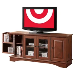 4 Door Closed Storage TV Stand For TVs Up To 55" - Saracina Home 9 4 Door Closed Storage TV Stand For TVs Up To 55" - Saracina Home -Saracina Home Sales Store GUEST 0fa4ec13 345c 4eb4 a288 db9b184f2410