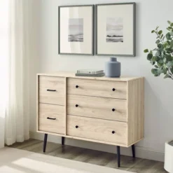 Ivora Lifted Mid-Century Modern Asymmetrical 5 Drawer Dresser - Saracina Home 13 Ivora Lifted Mid-Century Modern Asymmetrical 5 Drawer Dresser - Saracina Home -Saracina Home Sales Store GUEST 154cda8c 847f 4e08 ac83 0e9e73f1fe39
