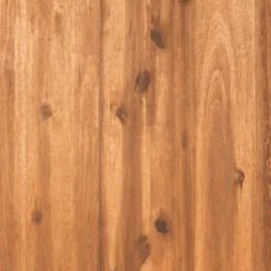 Galia 2pc Square Leg Acacia Wood Chair And Ottoman With Cushions - Brown - Saracina Home -Saracina Home Sales Store GUEST 198e4c8b 1222 4154 9235 ee645024342e