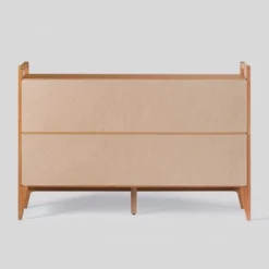 Mid-Century Modern Solid Wood Paneled 6 Drawer Dresser - Saracina Home 16 Mid-Century Modern Solid Wood Paneled 6 Drawer Dresser - Saracina Home -Saracina Home Sales Store GUEST 19a4426e 2b8a 46eb b618 4463c8133a73