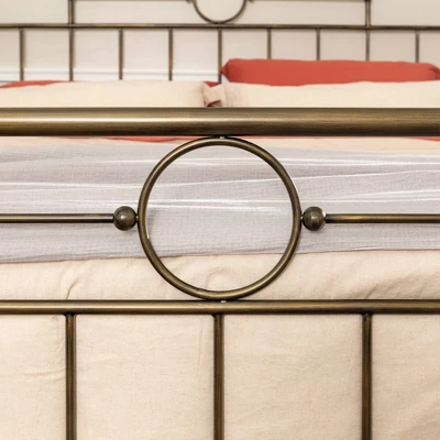 Raven Industrial Vintage Metal Pipe Bed - Saracina Home 8 Raven Industrial Vintage Metal Pipe Bed - Saracina Home - Image 8