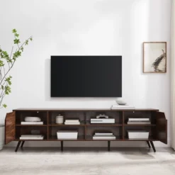 Mid-Century Modern Wide Storage TV Stand For TVs Up To 80" - Saracina Home 14 Mid-Century Modern Wide Storage TV Stand For TVs Up To 80" - Saracina Home -Saracina Home Sales Store GUEST 1c027cdb eb1c 4b90 af86 77fb50b19b2c