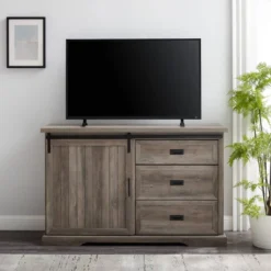 Orson Farmhouse Sliding Grooved Door Sideboard With 3 Drawers Gray Wash - Saracina Home 7 Orson Farmhouse Sliding Grooved Door Sideboard With 3 Drawers Gray Wash - Saracina Home -Saracina Home Sales Store GUEST 2254278b 7ce9 40e1 a34c fc80cf64615d