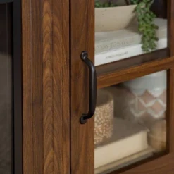 Tasi Transitional Farmhouse Glass Window Pane Door With Electric Fireplace TV Stand For TVs Up To 80" - Saracina Home 24 Tasi Transitional Farmhouse Glass Window Pane Door With Electric Fireplace TV Stand For TVs Up To 80" - Saracina Home -Saracina Home Sales Store GUEST 266745d8 95f0 4abc b2e5 43d1c9c0a3f3