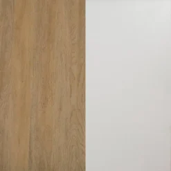 Modern 2 Door TV Stand For TVs Up To 65" Solid White/Coastal Oak/White - Saracina Home -Saracina Home Sales Store GUEST 27ad982d 132e 4f68 8669 7ec470d45358