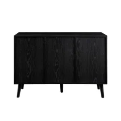 Modern Boho Wood And Rattan Storage Sideboard Black - Saracina Home -Saracina Home Sales Store GUEST 27ea3fe8 e39d 4efa 8ac3 c992a54a3760