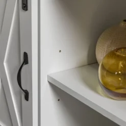 Transitional Sliding Barndoor Highboy TV Stand For TVs Up To 58" - Saracina Home 28 Transitional Sliding Barndoor Highboy TV Stand For TVs Up To 58" - Saracina Home -Saracina Home Sales Store GUEST 2ec80a84 9305 4427 a645 b2081089efba