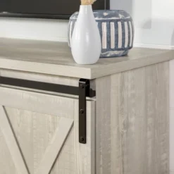 Modern Transitional Sliding Barndoor TV Stand For TVs Up To 65"- Saracina Home 25 Modern Transitional Sliding Barndoor TV Stand For TVs Up To 65"- Saracina Home -Saracina Home Sales Store GUEST 2ed1e221 3435 4c95 a81e 6f1a77314c8f