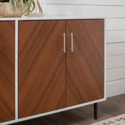 Angelo Modern Bookmatch 4 Door Sideboard - Saracina Home -Saracina Home Sales Store GUEST 2f3fab52 74e7 46cc 9c08 6db3c9f32ac5