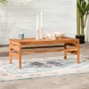 Outdoor Acacia Wood Slatted Coffee Table - Saracina Home