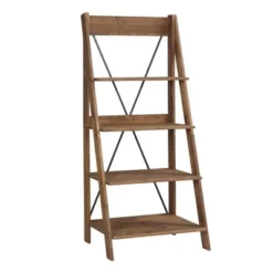 68.25" Boho 4 Tier Solid Wood Ladder Bookshelf Plant Stand - Saracina Home 24 68.25" Boho 4 Tier Solid Wood Ladder Bookshelf Plant Stand - Saracina Home -Saracina Home Sales Store GUEST 3285c2ba 734f 4328 bac7 0ca33e71dd0d
