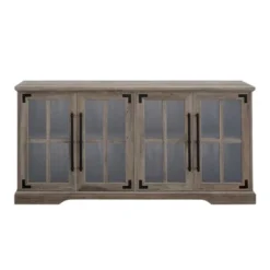 Avalene Modern Farmhouse 4 Door Glass Window Pane TV Stand For TVs Up To 65" - Saracina Home 21 Avalene Modern Farmhouse 4 Door Glass Window Pane TV Stand For TVs Up To 65" - Saracina Home -Saracina Home Sales Store GUEST 33765fcf a002 4a49 9328 6e3fc7021158