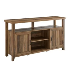 Modern Farmhouse Highboy Double Grooved Door TV Stand For TVs Up To 65" - Saracina Home 21 Modern Farmhouse Highboy Double Grooved Door TV Stand For TVs Up To 65" - Saracina Home -Saracina Home Sales Store GUEST 38a92cc5 da2b 4020 9f39 95b86ca02656