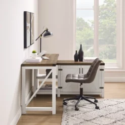 Farmhouse Rustic L Shaped Desk With Storage - Saracina Home 29 Farmhouse Rustic L Shaped Desk With Storage - Saracina Home -Saracina Home Sales Store GUEST 3998858b 4a5e 4eda a0e8 c9ecb3ac0b1d