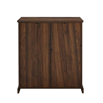 Tavern Modern Transitional Sliding Window Pane Door Bar Cabinet - Saracina Home 1 Tavern Modern Transitional Sliding Window Pane Door Bar Cabinet - Saracina Home