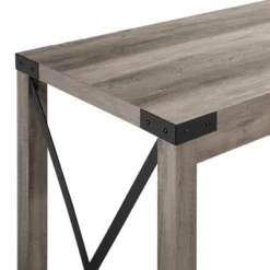 Rustic Farmhouse Metal X Kitchen Island With Shelves - Saracina Home -Saracina Home Sales Store GUEST 3fe2d13b c5b6 4af0 aab6 aa1f6d0f48cb