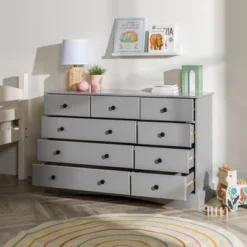 Lauren Classic Transitional 9 Drawer Dresser Storage - Saracina Home -Saracina Home Sales Store GUEST 44c8d096 3ab9 4901 a314 1cf32de748a9