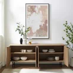 Modern 4 Door Reeded Sideboard - Saracina Home -Saracina Home Sales Store GUEST 450d82fd 3073 46cc b58d e8be232d61c5