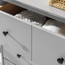 Stiva Classic Mid-Century Modern Horizontal 6 Drawer Dresser - Saracina Home -Saracina Home Sales Store GUEST 46803b4c e968 4605 bdde 601ebd27d0e0