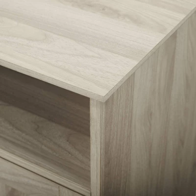 4 Door Modern Media Center TV Stand For TVs Up To 65" Birch - Saracina Home 4 4 Door Modern Media Center TV Stand For TVs Up To 65" Birch - Saracina Home - Image 4