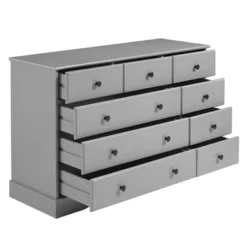 Lauren Classic Transitional 9 Drawer Dresser Storage - Saracina Home -Saracina Home Sales Store GUEST 471425f2 36d7 4f7f 9c60 7afbdec223c2