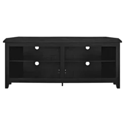 Transitional 4 Cubby Wood Open Storage Corner TV Stand For TVs Up To 65" - Saracina Home 11 Transitional 4 Cubby Wood Open Storage Corner TV Stand For TVs Up To 65" - Saracina Home -Saracina Home Sales Store GUEST 4917b106 5e2a 40e4 8aa2 a4963e7e702d
