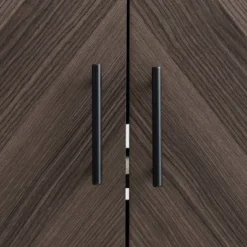 Angelo Modern 2 Door Bookmatch TV Stand For TVs Up To 65" Ash Brown/White - Saracina Home -Saracina Home Sales Store GUEST 4ba2ea3d 4872 48ae b389 b80063d3c5e9