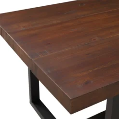 72" Modern Farmhouse Solid Wood Distressed Plank Top Dining Table - Saracina Home 9 72" Modern Farmhouse Solid Wood Distressed Plank Top Dining Table - Saracina Home -Saracina Home Sales Store GUEST 4c7771cf 0134 4e60 af5f adf6bf8766c0
