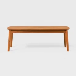Saracina Home Modern Boho Rounded Rectangle Eucalyptus Patio Coffee Table -Saracina Home Sales Store GUEST 4d2a35cf b31d 4594 af18 51b73d8615e3