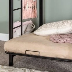 Twin Over Futon Analise Metal Bunk Bed Black - Saracina Home 13 Twin Over Futon Analise Metal Bunk Bed Black - Saracina Home -Saracina Home Sales Store GUEST 4db845de 3eb4 4634 9541 19c0829da1dc