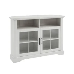 Tasi Traditional Windowpane Corner TV Stand For TVs Up To 50" - Saracina Home 13 Tasi Traditional Windowpane Corner TV Stand For TVs Up To 50" - Saracina Home -Saracina Home Sales Store GUEST 4dfd367f 9718 4988 90c3 98b26cba0043