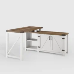 Farmhouse Rustic L Shaped Desk With Storage - Saracina Home 39 Farmhouse Rustic L Shaped Desk With Storage - Saracina Home -Saracina Home Sales Store GUEST 548cfd29 f483 449e 9420 48f42153627f