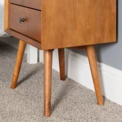Greenberg 2 Drawer Mid-Century Modern Solid Wood Nightstand - Saracina Home -Saracina Home Sales Store GUEST 589d96d2 ab96 4bdd 9d8b 9418def6d979