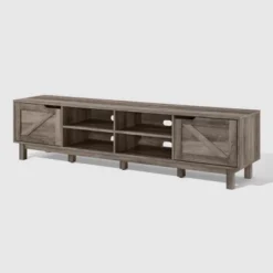Modern Rustic 2 Door Storage TV Stand For TVs Up To 80" - Saracina Home 16 Modern Rustic 2 Door Storage TV Stand For TVs Up To 80" - Saracina Home -Saracina Home Sales Store GUEST 58d9a384 e62b 4e25 93a3 444225e5dccd