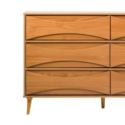 Mid-Century Modern Contoured 6 Drawer Dresser - Saracina Home 38 Mid-Century Modern Contoured 6 Drawer Dresser - Saracina Home -Saracina Home Sales Store GUEST 594c6242 2500 453b 90d5 efb2e62ee4ee