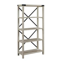 64" Sophie Industrial X Frame Bookshelf - Saracina Home -Saracina Home Sales Store GUEST 5bc74c7d 1f9b 4172 9e11 1b6497726bcc