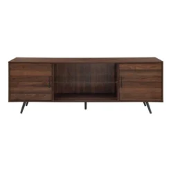 2 Door Mid-Century Modern Wood Storage TV Stand For TVs Up To 80" - Saracina Home -Saracina Home Sales Store GUEST 5c5500e9 ceea 4ccd 98a6 a8f014d1cbc5