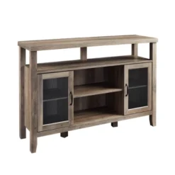 Rustic Transitional Double Door Highboy Buffet - Saracina Home -Saracina Home Sales Store GUEST 5d895749 a009 4c12 a4de 272f335b6ae3