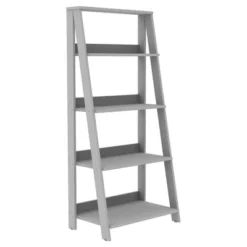 55" Thatcher Transitional Wood 4 Shelf Ladder Bookshelf - Saracina Home 24 55" Thatcher Transitional Wood 4 Shelf Ladder Bookshelf - Saracina Home -Saracina Home Sales Store GUEST 5f5fe91f 129b 4cf6 9611 e5e32c5fc78a