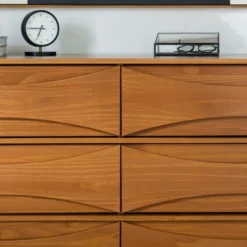 Mid-Century Modern Contoured 6 Drawer Dresser - Saracina Home 33 Mid-Century Modern Contoured 6 Drawer Dresser - Saracina Home -Saracina Home Sales Store GUEST 61f25de7 0b62 4672 91e0 e130fd8e5839