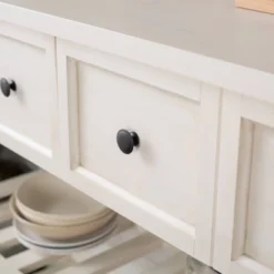 48" Farmhouse Solid Wood 2 Drawer Buffet White - Saracina Home 18 48" Farmhouse Solid Wood 2 Drawer Buffet White - Saracina Home -Saracina Home Sales Store GUEST 647ab7e8 3c9a 4e65 bc71 7f38e193a85e