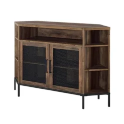 Corner TV Stand For TVs Up To 55" With Metal Mesh Doors - Saracina Home -Saracina Home Sales Store GUEST 6ae67eda 98e0 4339 8d27 0a4065c69d8a